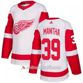 Dame Ishockey Detroit Red Wings Tröja Anthony Mantha 39 Adidas 2017-2018 Vit Authentic